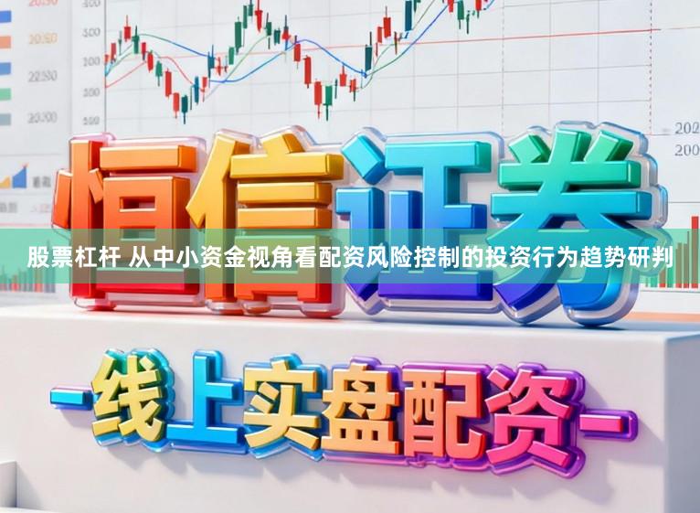 股票杠杆 从中小资金视角看配资风险控制的投资行为趋势研判