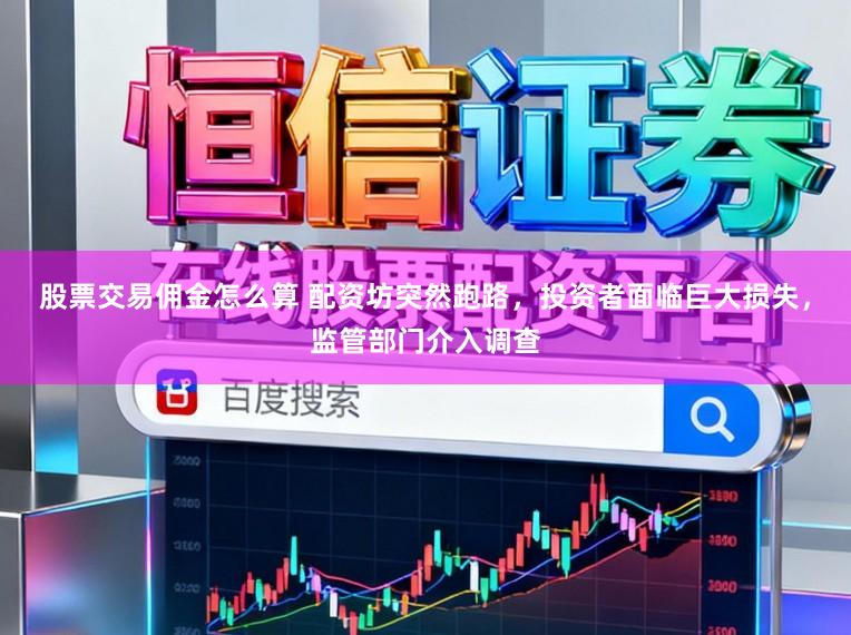 股票交易佣金怎么算 配资坊突然跑路，投资者面临巨大损失，监管部门介入调查