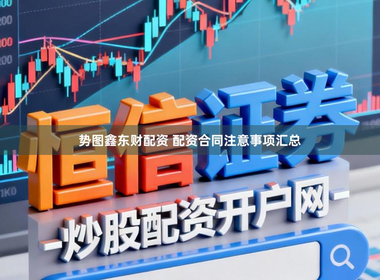 势图鑫东财配资 配资合同注意事项汇总